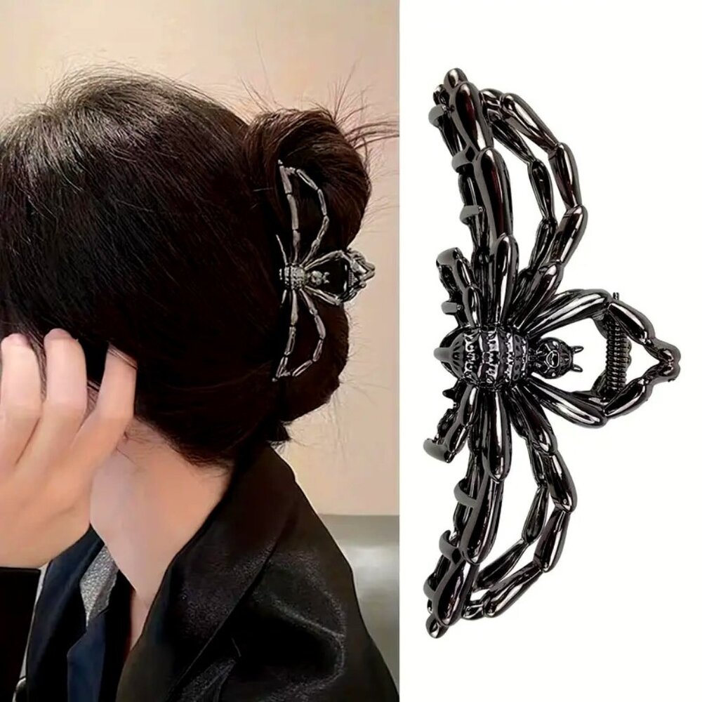 SPIDER CLIP in Black OR Silver